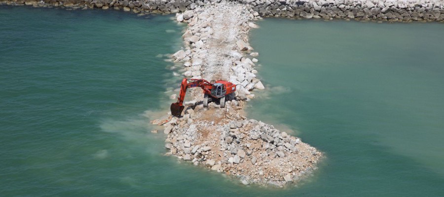 Video – Ricostruzione della spiaggia